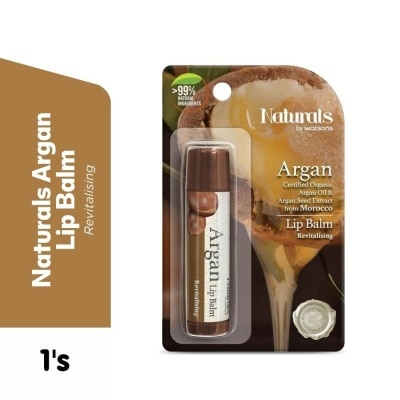 NATURALS WS Argan Revitalising Lip Balm 4.5g