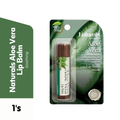 NATURALS WS Aloe Vera Soothing  Lip Balm 4.5g