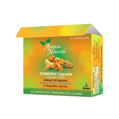 ATIENZA NATURALE Turmeric Capsule 500mg 30s