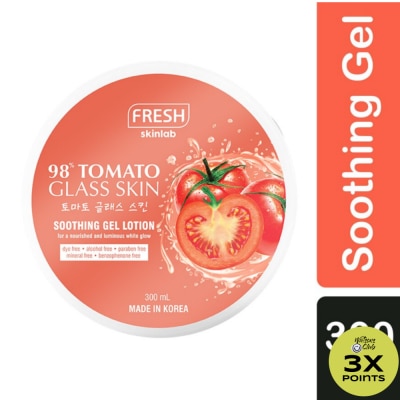 FRESH Skinlab Tomato Glass Skin Soothing Gel Lotion 300ml