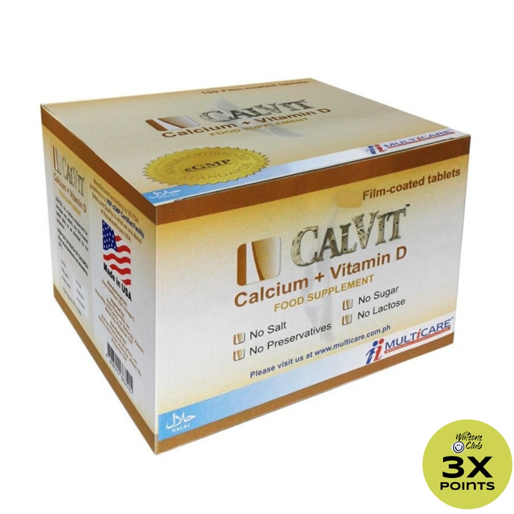 Calcium + Vitamin D 1 Film-Coated Tablet