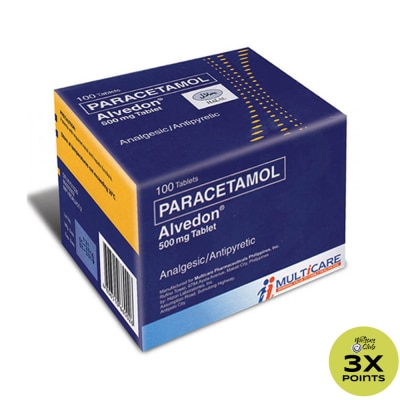 ALVEDON Paracetamol 500mg Tablet 1s
