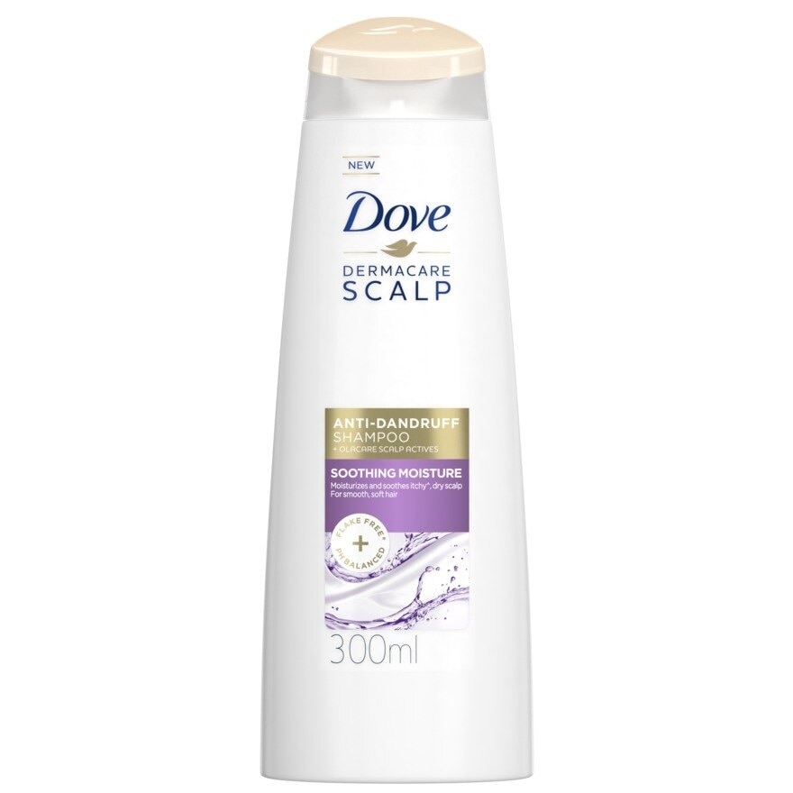 Dove Dermacare Scalp Soothing Moisture Shampoo Anti-Dandruff 300ml