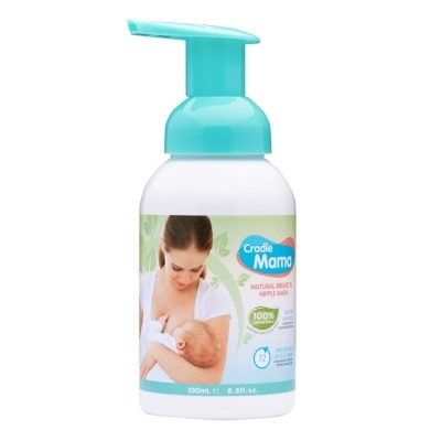 CRADLE CRADLE Mama Natural Breast & Nipple Wash 250ml Foam Pump