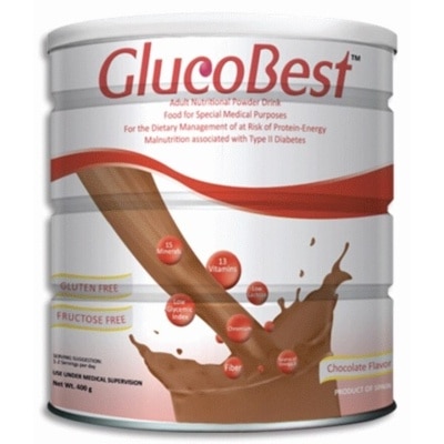 GLUCOBEST Adult Nutritional Powdered Drink Chocolate Flavor 800g