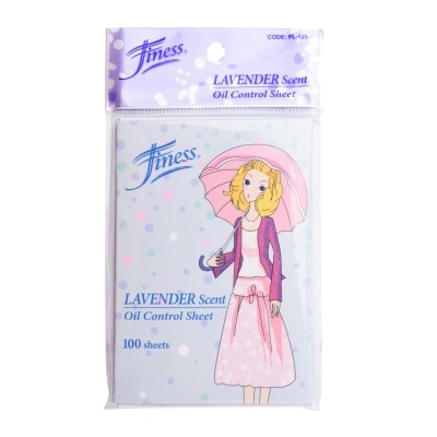 FITNESS Oil Control Sheet Lavender 100sheets