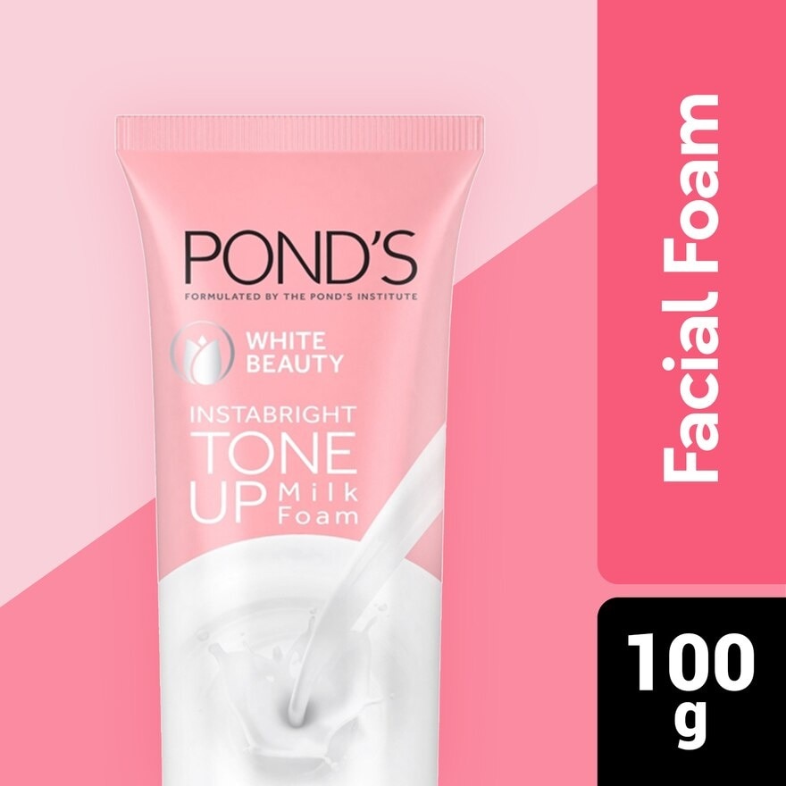 Ponds White Beauty InstaBright Tone Up Milk Foam 100g