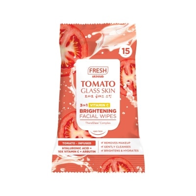 FRESH Tomato Glass Skin  Make Up Wipes Remover