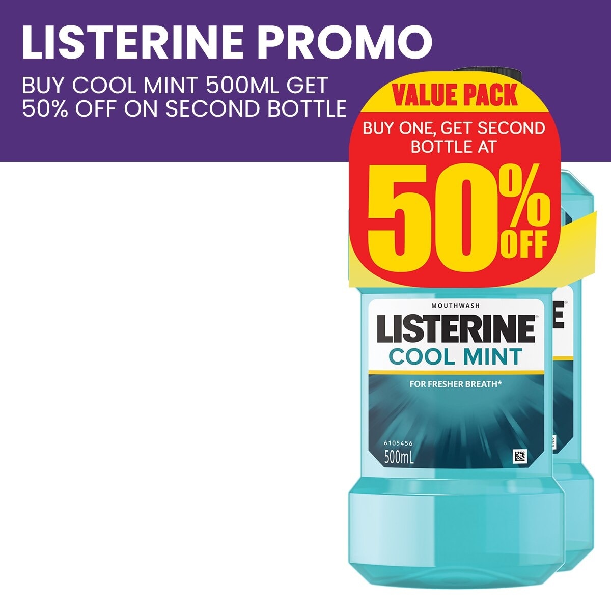 Cool Mint 500ml x 2