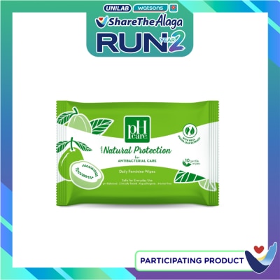PH CARE Natural Protection Wipes 10S image