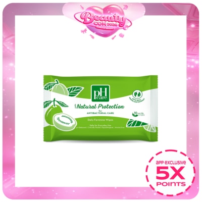 PH CARE - Natural Protection Wipes 10S