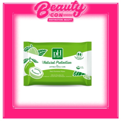 PH CARE Natural Protection Wipes 10S