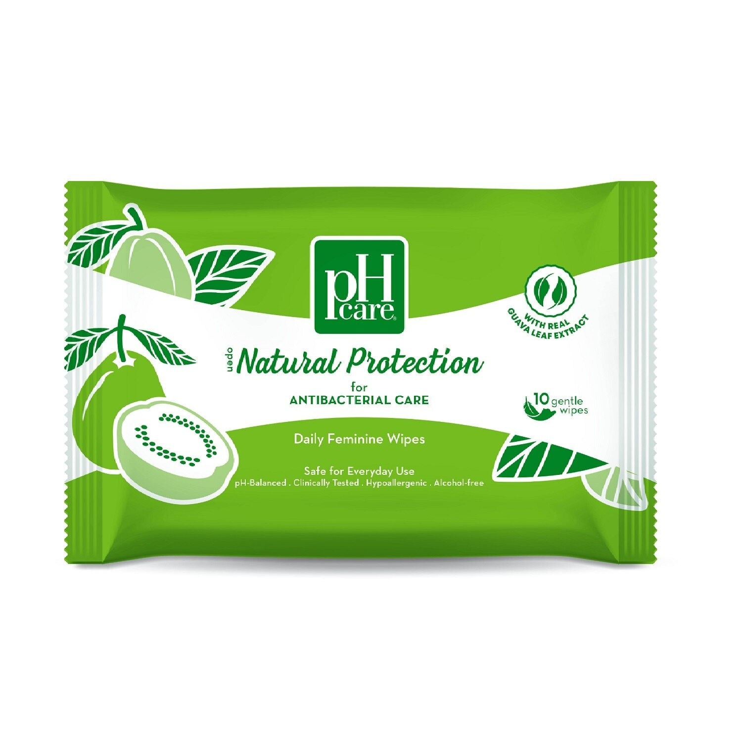 Natural Protection Wipes 10S