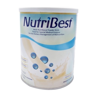 NUTRIBEST Adult Nutritional Powdered Drink Vanilla Flavor 400g