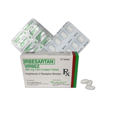 VIRBEZ Irbesartan 300Mg 1 Tablet [Prescription Required]