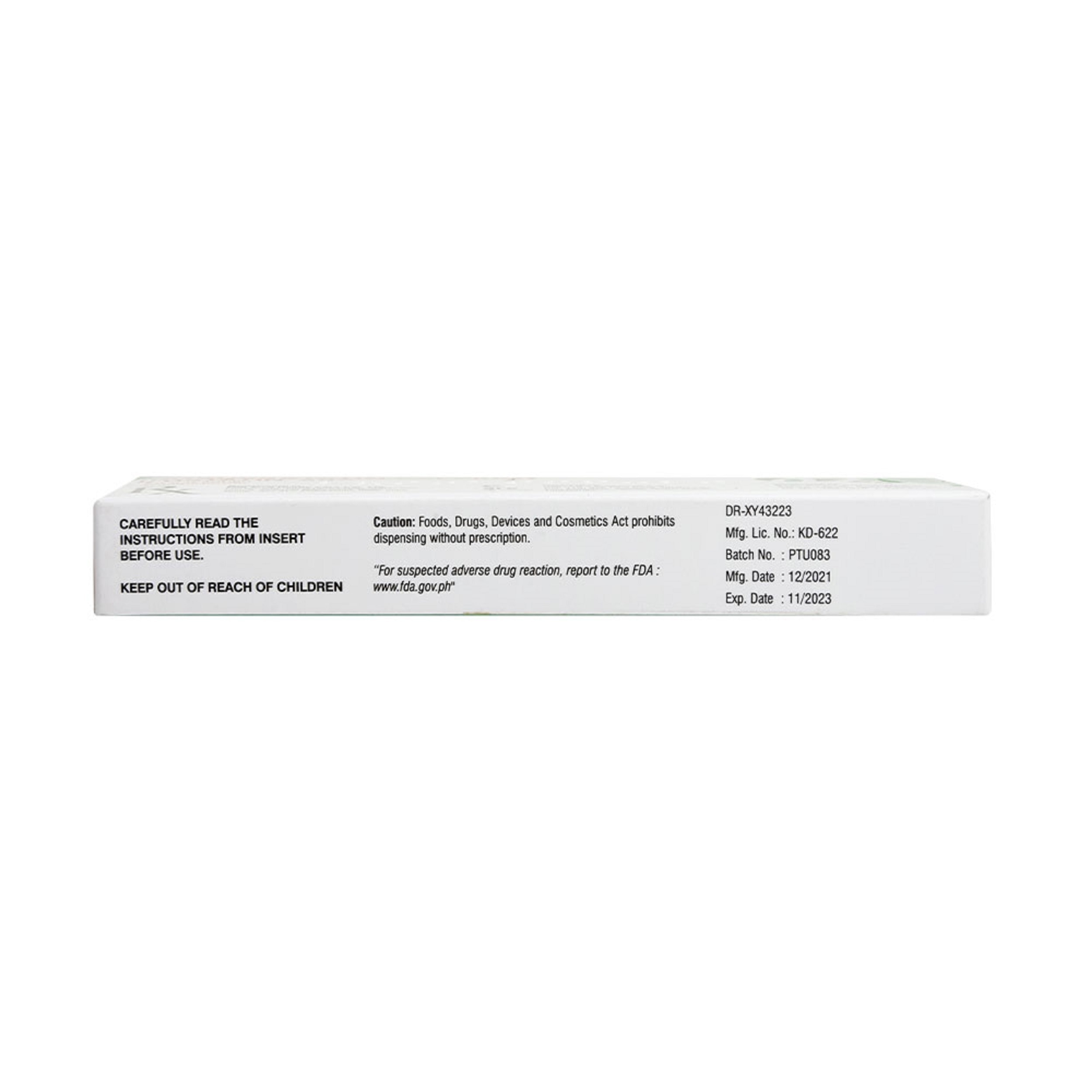 Rosuvastatin Calcium 20Mg 1 Tablet [PRESCRIPTION REQUIRED]