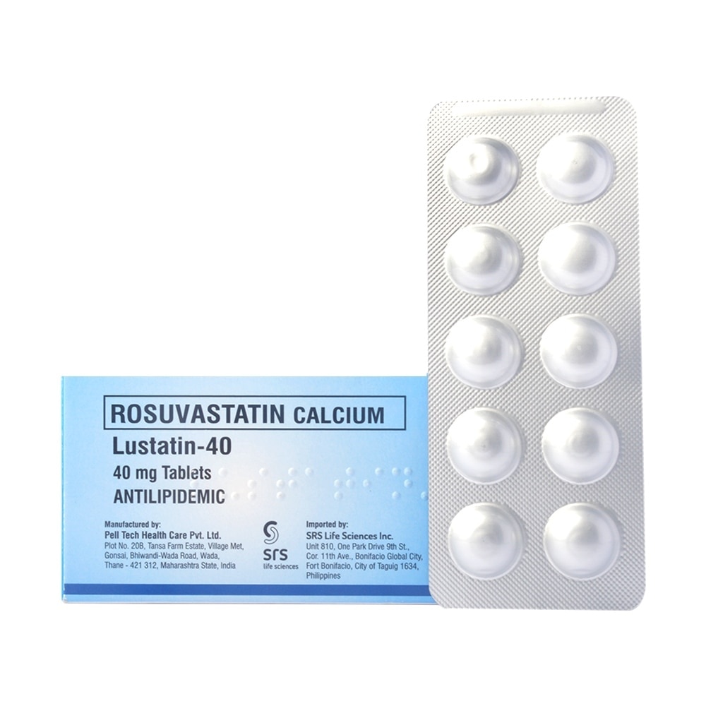 Rosuvastatin Calcium 40Mg 1 Tablet [PRESCRIPTION REQUIRED]