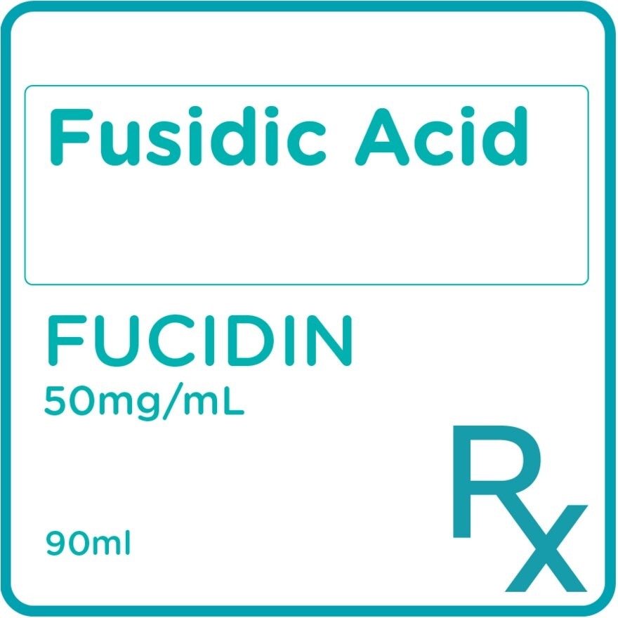 Fusidic Acid 50mg/ml Suspension 90ml [PRESCRIPTION REQUIRED]