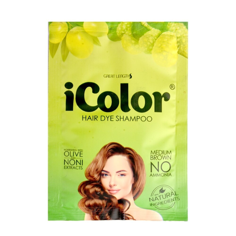 Shampoo-in Hair Color 30ml - Medium Brown