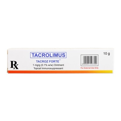 TACROZ Tacrolimus 0.1% Topical Ointment 10g  [PRESCRIPTION REQUIRED]