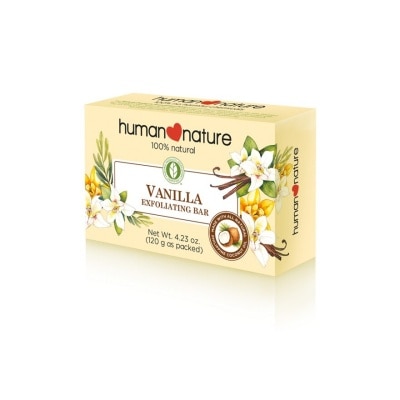 HUMAN NATURE Vanilla Exfoliating Bar Soap 120g