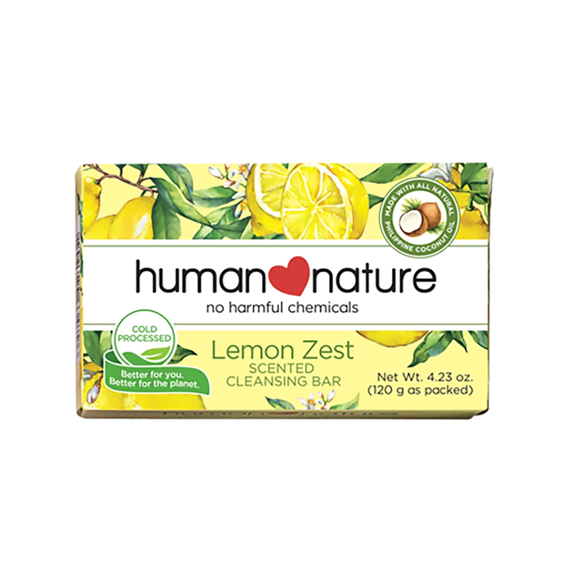 Lemon Zest Cleansing Bar Soap 120g