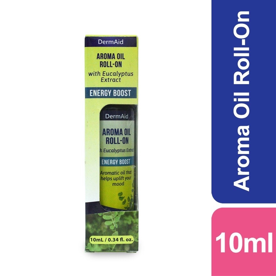 Aroma Roll-on with Eucalyptus Extract Energy Boost