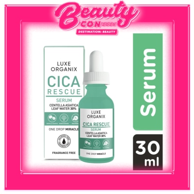 LUXE ORGANIX Cica Rescue Calming Serum 30ml