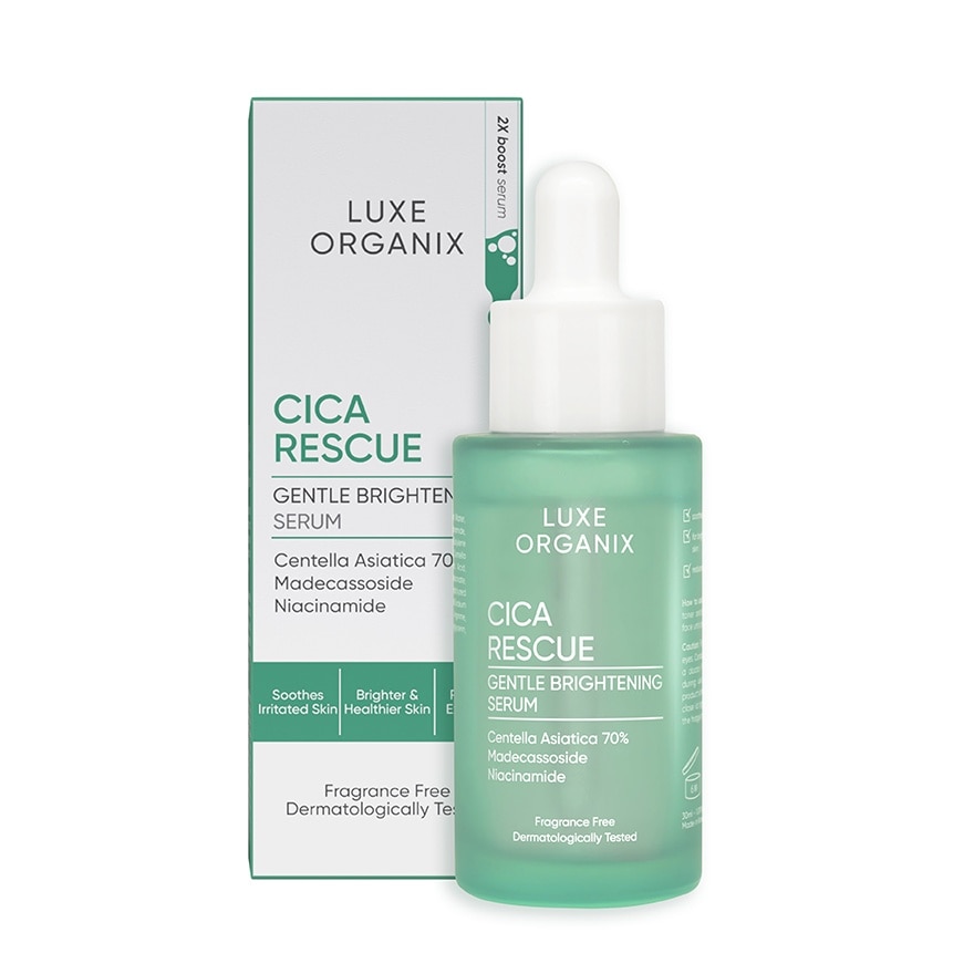 LUXE ORGANIX Cica Rescue Calming Serum 30ml