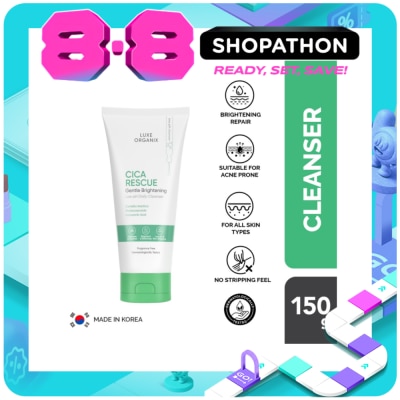 LUXE ORGANIX - Luxe Organix Cica Rescue Gentle Brightening Cleanser 150g image