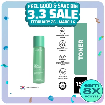 LUXE ORGANIX Luxe Organix Cica Rescue Gentle Brightening Toner 150ml