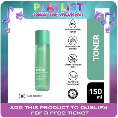 LUXE ORGANIX - Luxe Organix Cica Rescue Gentle Brightening Toner 150ml