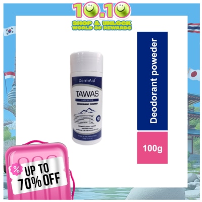 DERMAID Tawas Unsceted Powder 100g