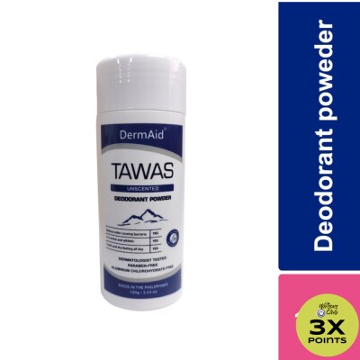 DERMAID Tawas Unsceted Powder 100g
