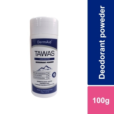 DERMAID Tawas Unsceted Powder 100g