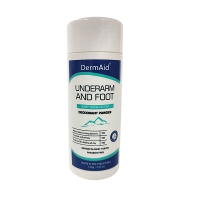 DERMAID DERMAID Underarm and Foot Baby Fresh Scent Deodorant Powder 100g