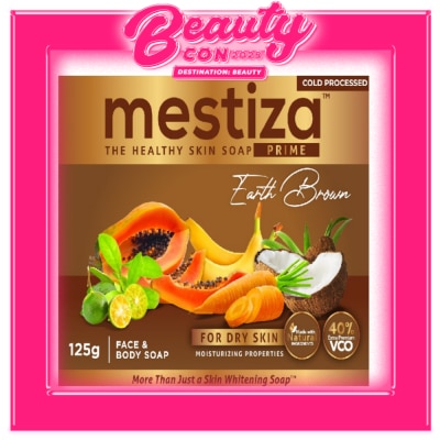 MESTIZA Bar Soap Prime Earth Brown 120g