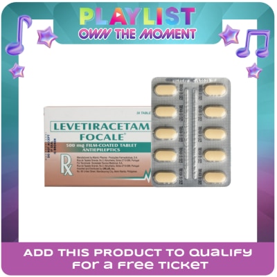 FOCALE - FOCALE 500MG TAB 30 BOX SS PH [Prescription Required]