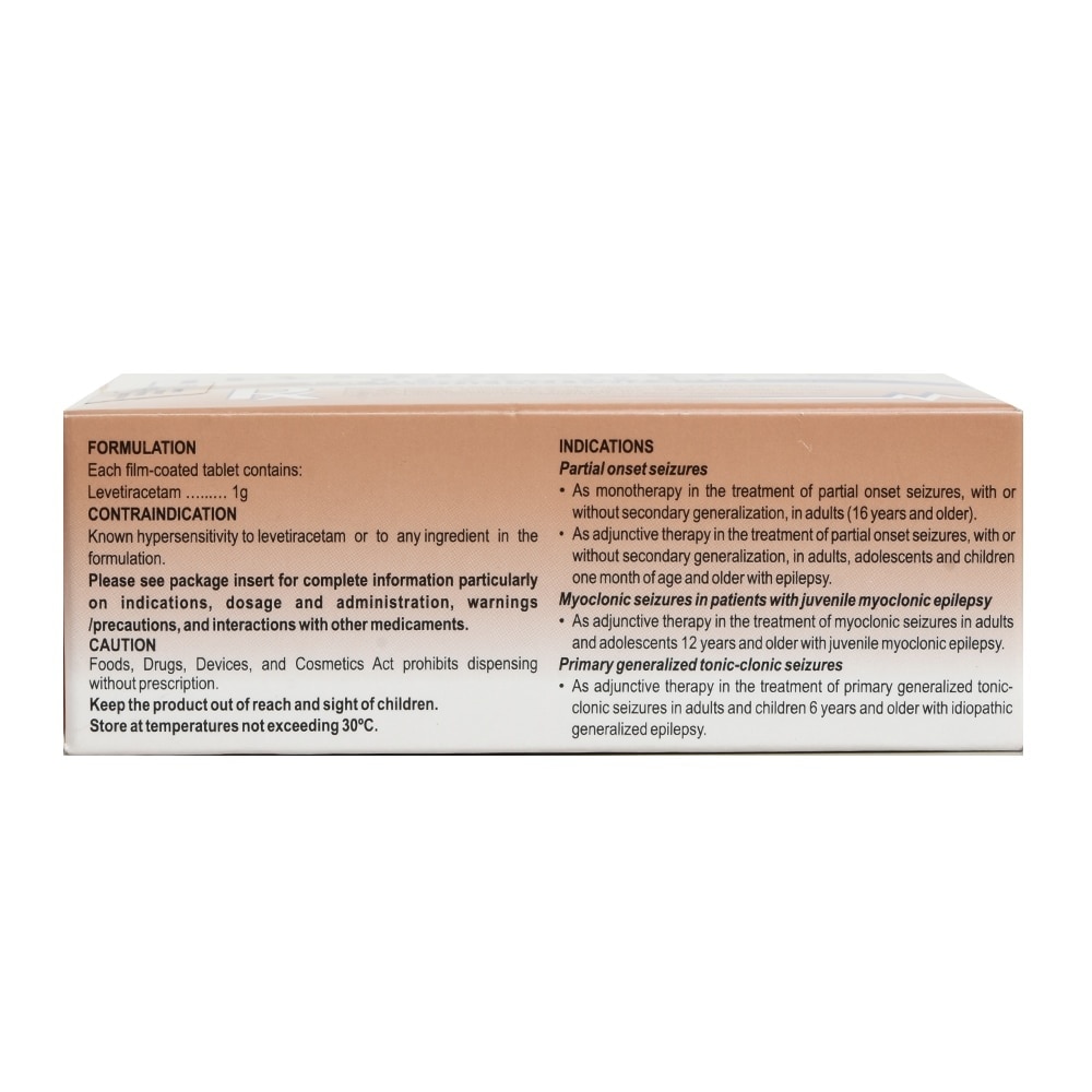 Levetiracetam 1G 1 Tablet [Prescription Required]