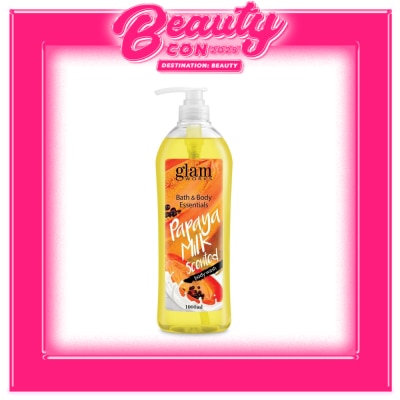 GLAMWORKS Bath and Body Essentials Papaya Milk Scented Body Wash 1L