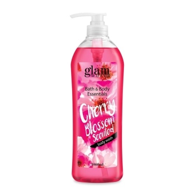 GLAMWORKS Bath and Body Essentials Cherry Blossom Scented Body Wash 1L