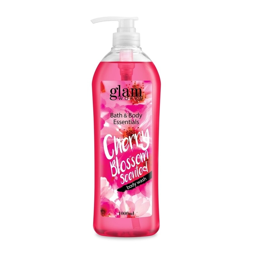 Bath and Body Essentials Cherry Blossom Scented Body Wash 1L