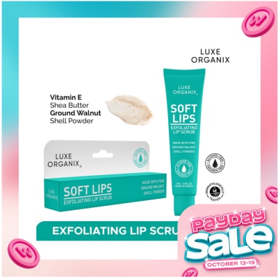 LUXE ORGANIX Luxe Organix Soft Lips Lip Exfoliating Scrub 15g image
