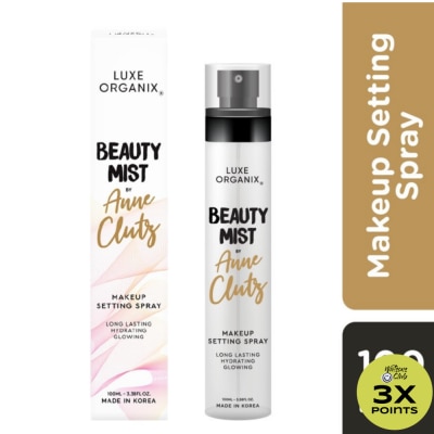 LUXE ORGANIX Luxe Organix Beauty Mist By Anne Clutz Makeup Setting Spray 100ml