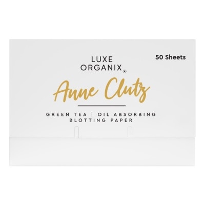 LUXE ORGANIX Luxe Organix Green Tea Blotting Paper Powder Finish Refill 50 Sheets