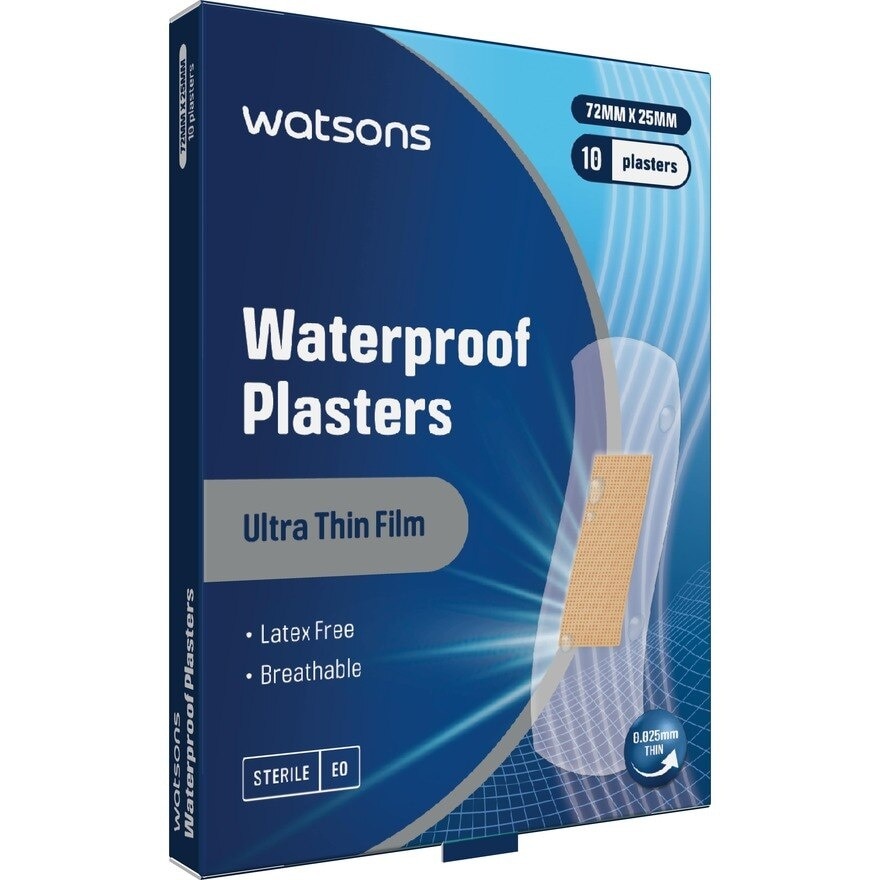 Waterproof Plasters 10s