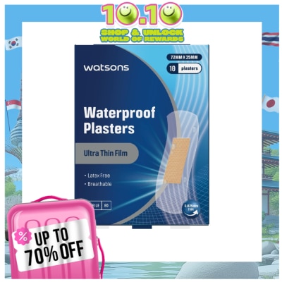 WATSONS Waterproof Plasters 10s