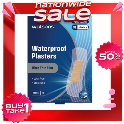 WATSONS Waterproof Plasters 10s
