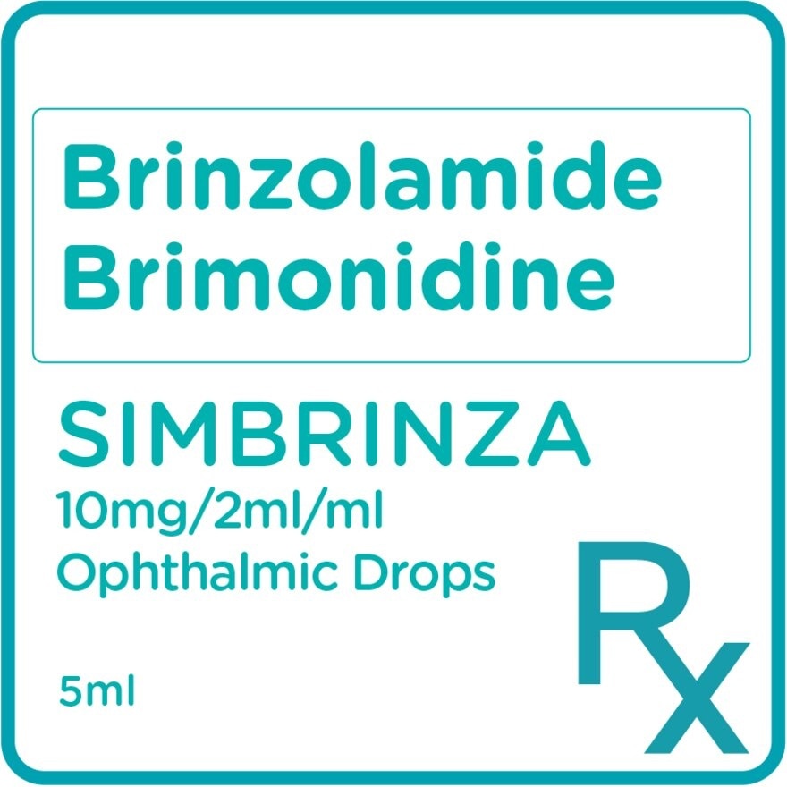 Brinzolamide + Brimonidine 10mg/2mL/mL Eye Drops 5mL [PRESCRIPTION REQUIRED]