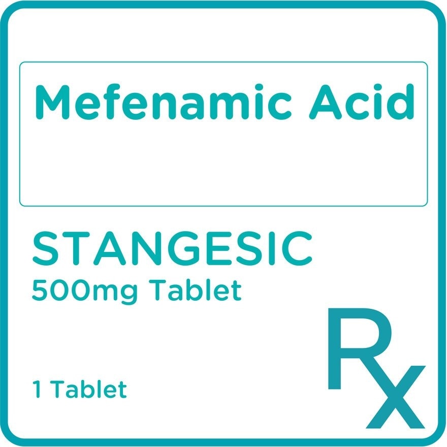 Mefenamic Acid 500mg 1 Tablet